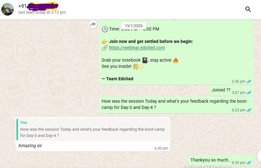 Student Feedback
