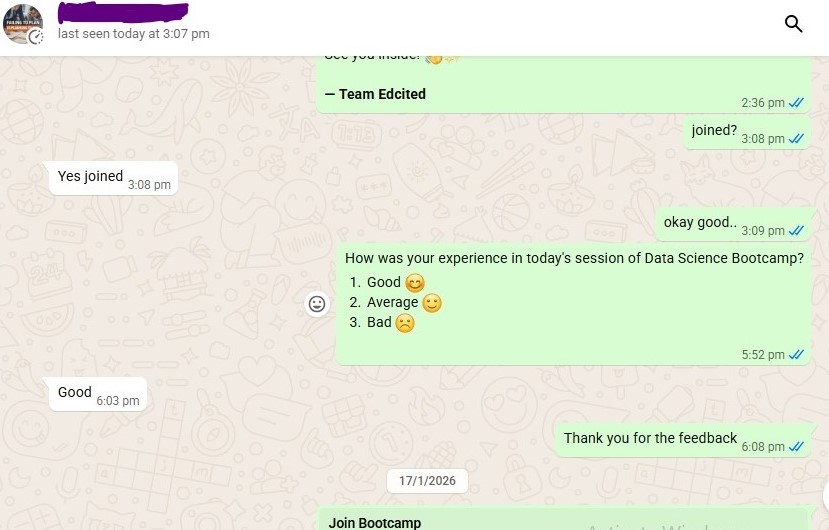 Student Feedback